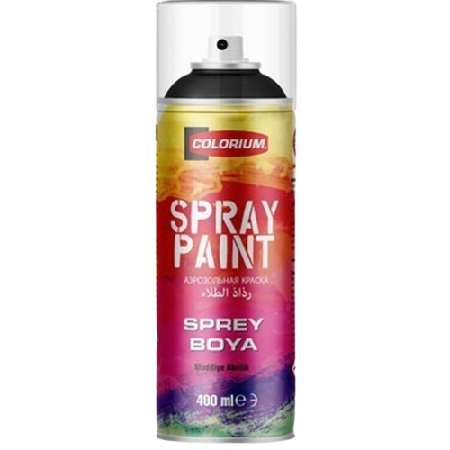 COLORİUM SPREY BOYA 400 ML GÜMÜŞ GRİ / 12